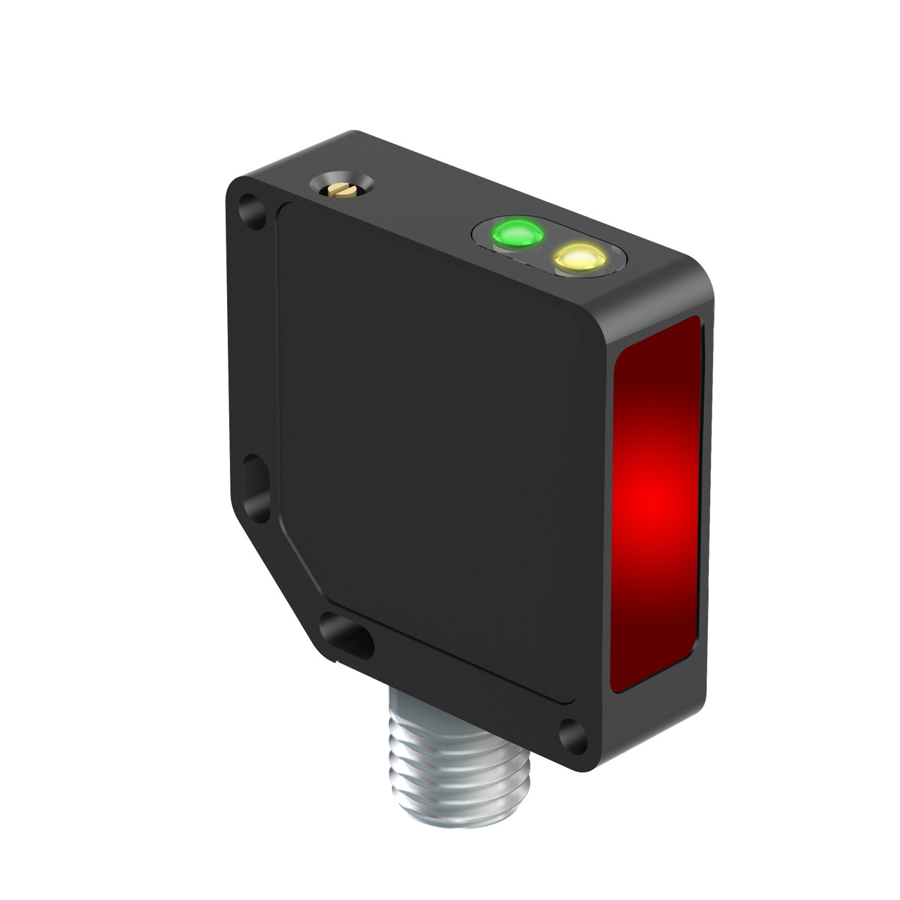 Banner Engineering Photoelectric Sensor; Diffuse; Rectangular; 10mm-6m Range; 10-30VDC; PNP; LO/DO Configurable; M12 QD